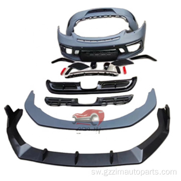 Porsche 718 iliyorekebishwa kwa GT3 facelift bumper bodykit